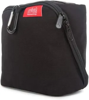 Manhattan Portage Newtown Toiletry Case Water Resistant Made with1000D Cordura (Black/Black)
