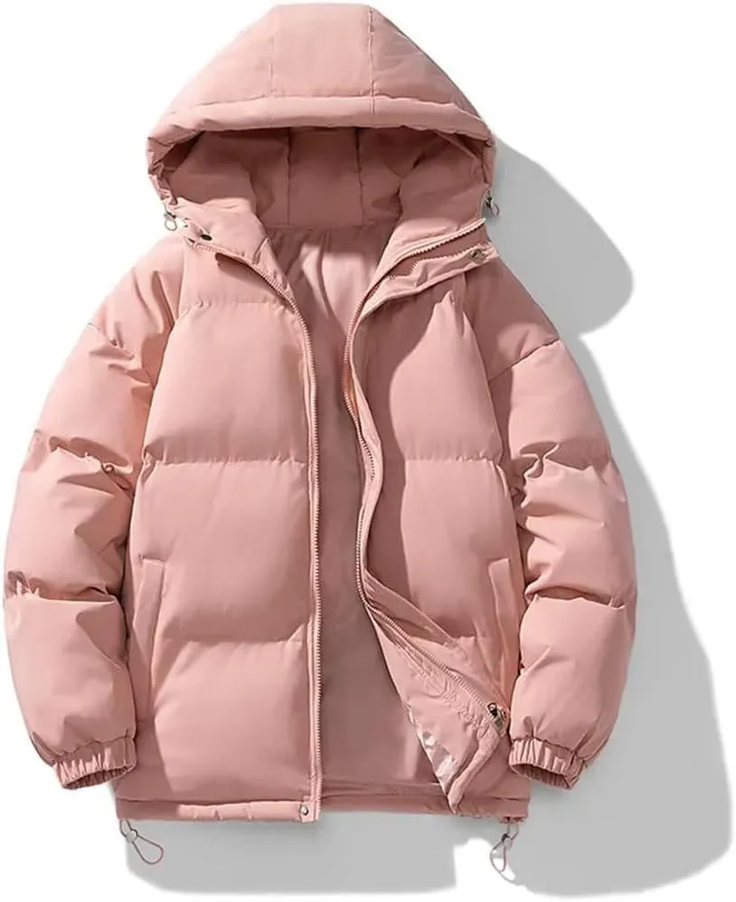 Men Winter Parkas Cotton-Padded Coats Puffer Jackets Outdoor Casual Windbreaker Thick Warm Hooded Coat