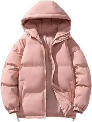 Men Winter Parkas Cotton-Padded Coats Puffer Jackets Outdoor Casual Windbreaker Thick Warm Hooded Coat
