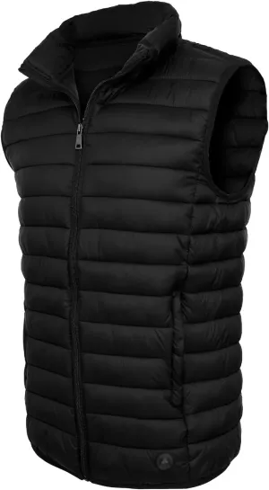 Men's Lightweight Puffer Vest Water-Resistant Golf Outdoor Winter Sleeveless Puffer Vest
