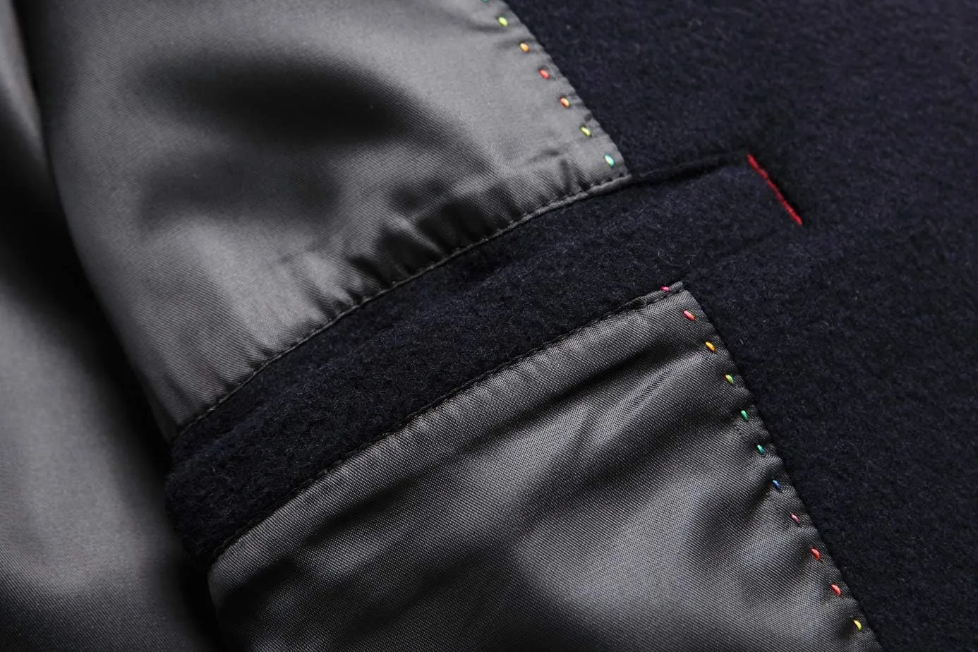 Men's Premium Wool Blend Double Breasted Long Pea Coat