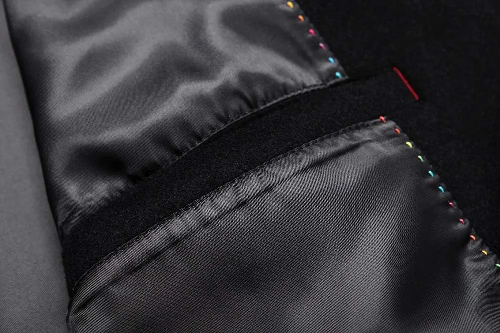 Men's Premium Wool Blend Double Breasted Long Pea Coat