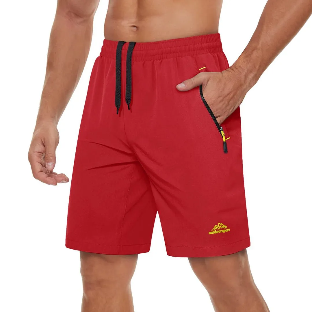 Men's Running Workout Shorts Quick Dry Gym Shorts