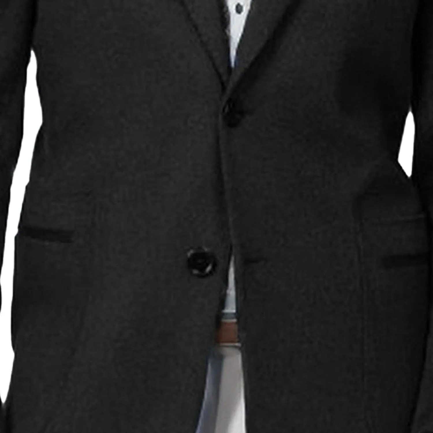 Men's Single Breasted Business Windbreaker Woolen Blend Long Trench Coat with Pocket Fall Winter Business Coat