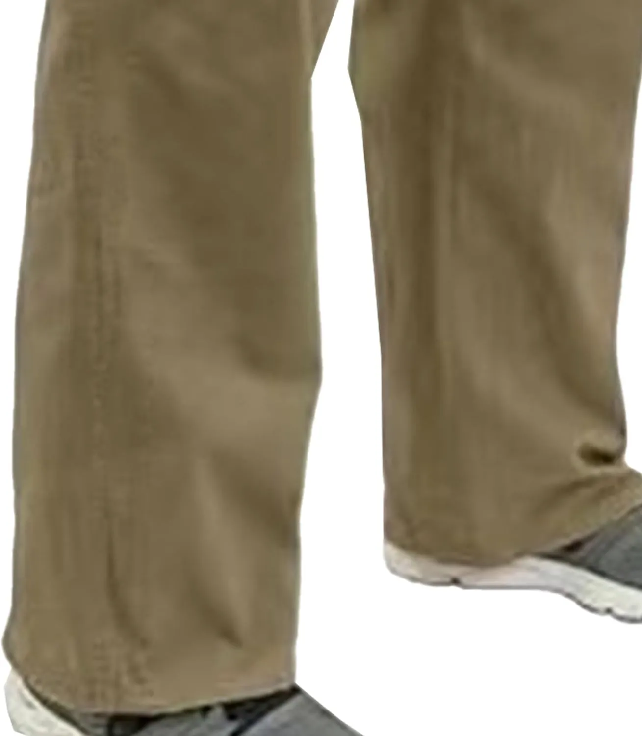 Men's Straight Flex Cargo Pant Trendy Slim Fit Work Pockets Trousers Casual Vintage Paratrooper Slack