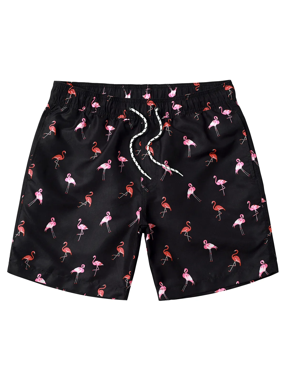 Men's Summer Funny Print Quick Dry Beach Swimming Trunks