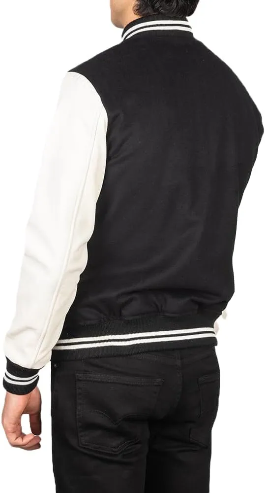 Men's Varsity Jackets Letterman Jacket Men Varsity Jacket Baseball Wool Blend Leather Sleeve Mens Women S to XXL