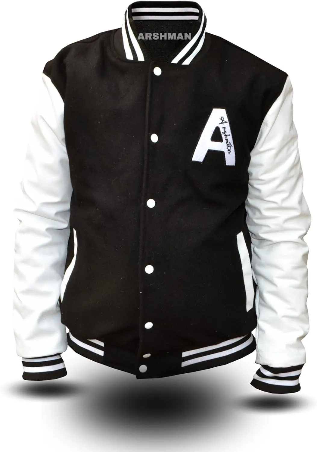Men's Varsity Jackets Letterman Jacket Men Varsity Jacket Baseball Wool Blend Leather Sleeve Mens Women S to XXL