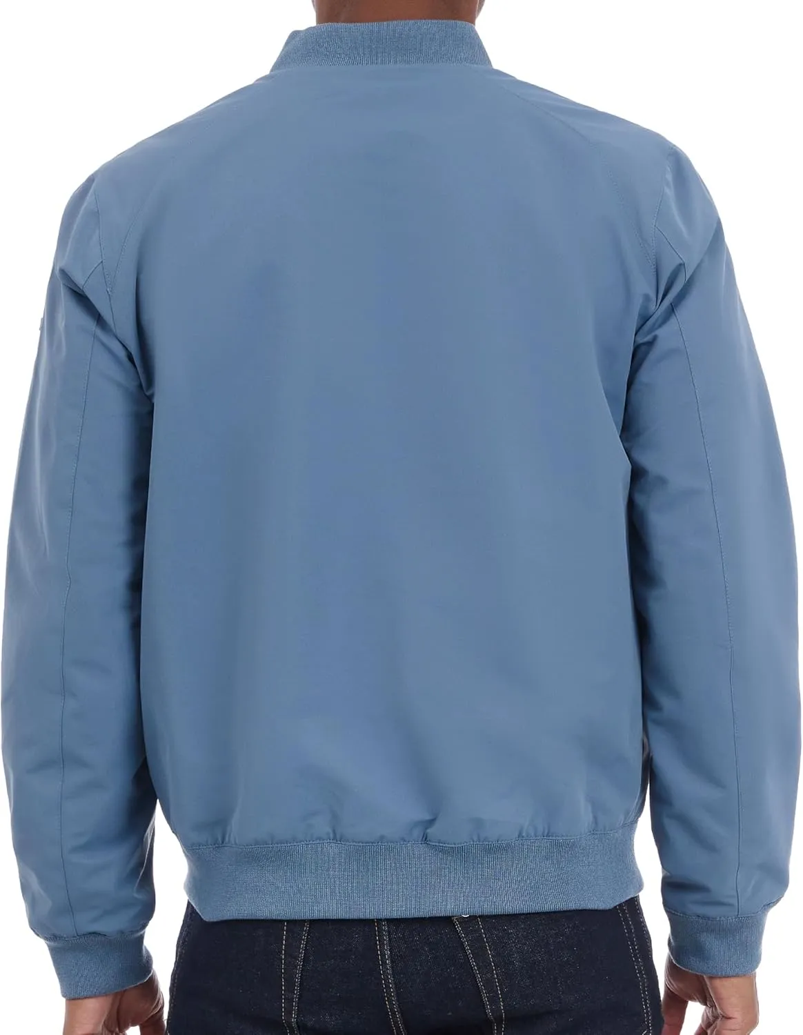 Michael Kors Men's Lightweight Bomber Jacket, Wind and Water Resistant