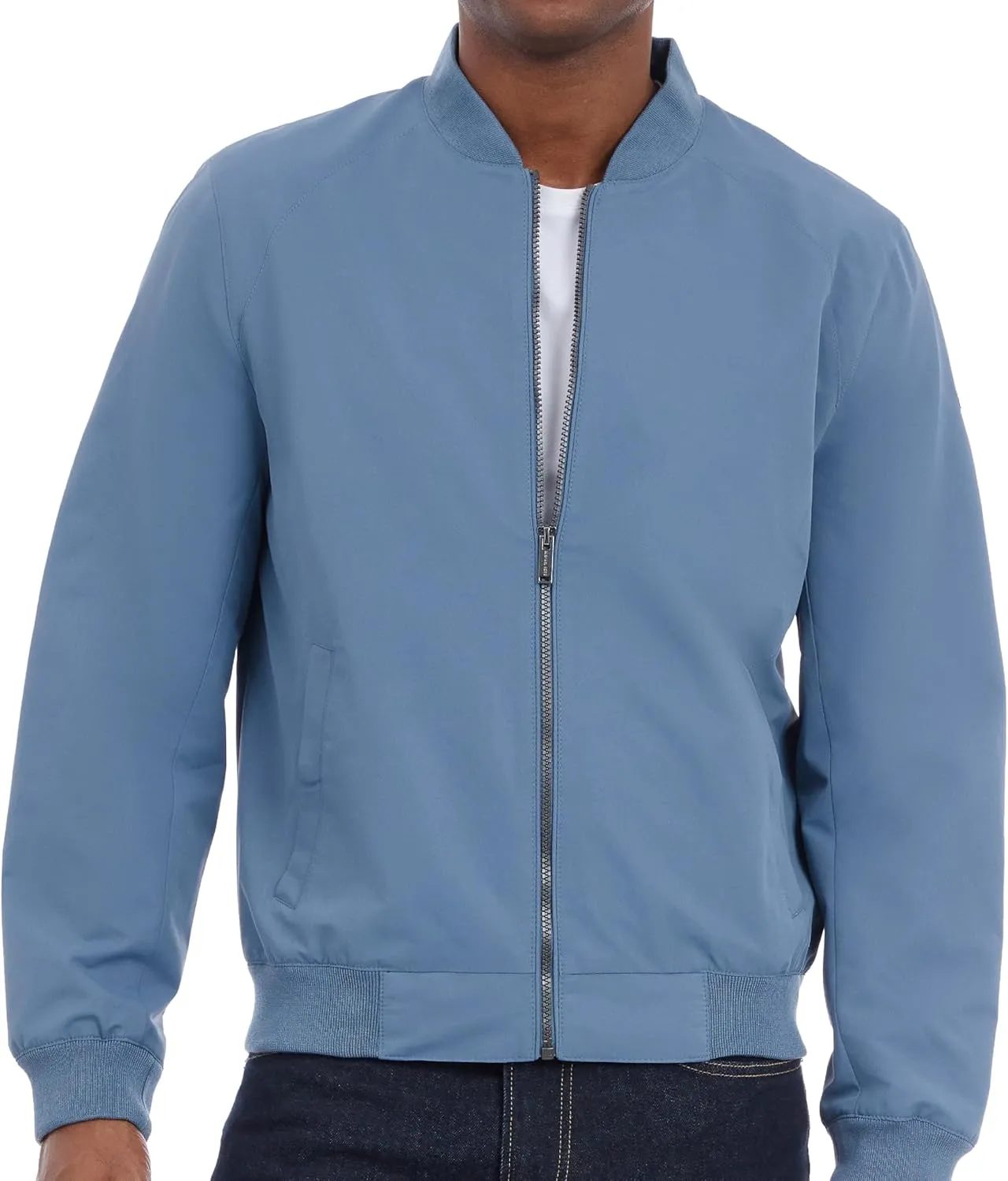 Michael Kors Men's Lightweight Bomber Jacket, Wind and Water Resistant