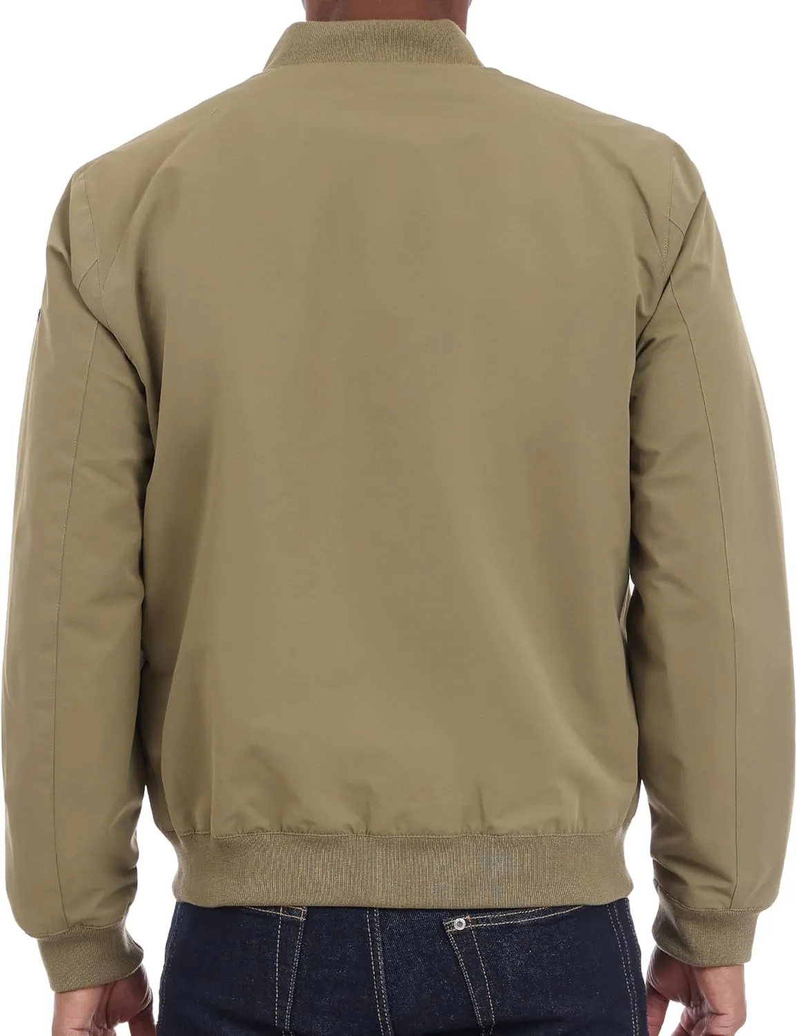 Michael Kors Men's Lightweight Bomber Jacket, Wind and Water Resistant