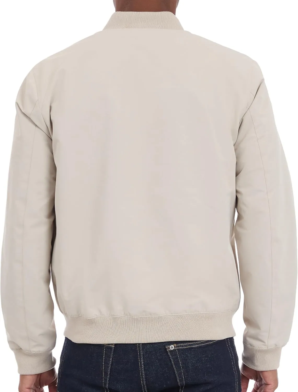 Michael Kors Men's Lightweight Bomber Jacket, Wind and Water Resistant