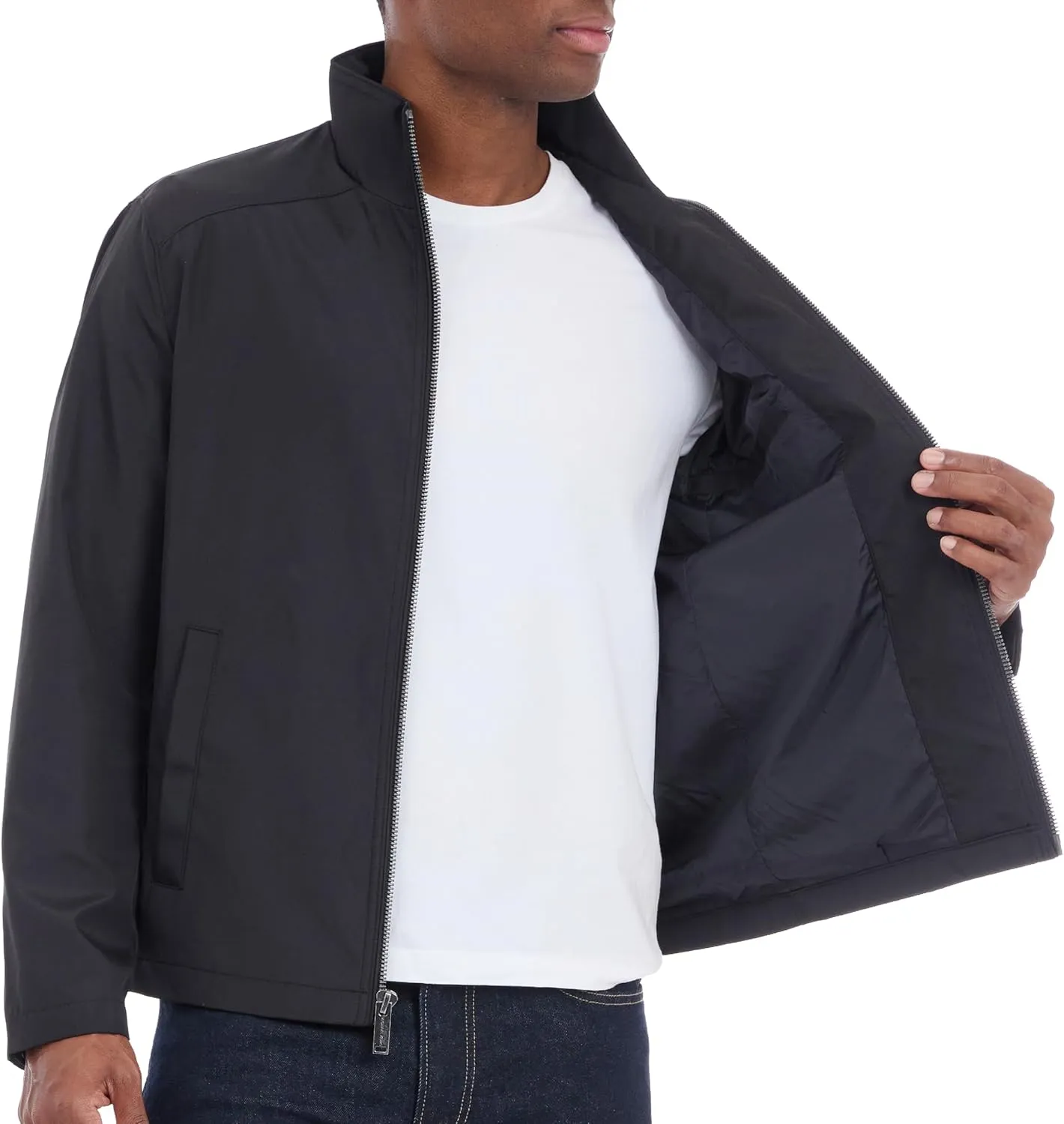 Michael Kors Men's Reinforced Polyester Jacket, Wind and Water Resistant