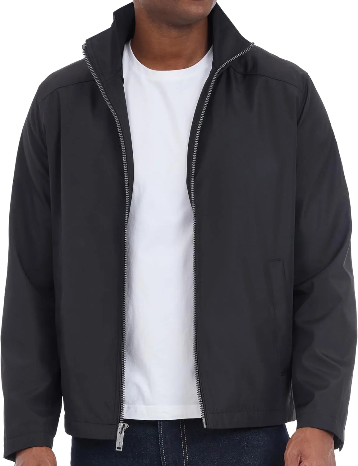 Michael Kors Men's Reinforced Polyester Jacket, Wind and Water Resistant
