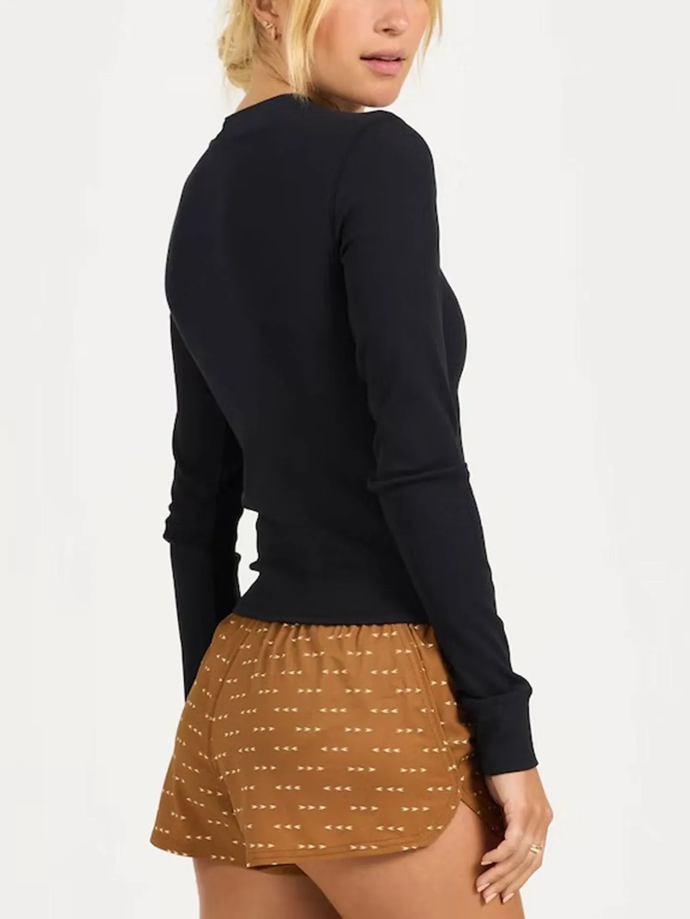 Mudra Fitted Long Sleeve T-Shirt