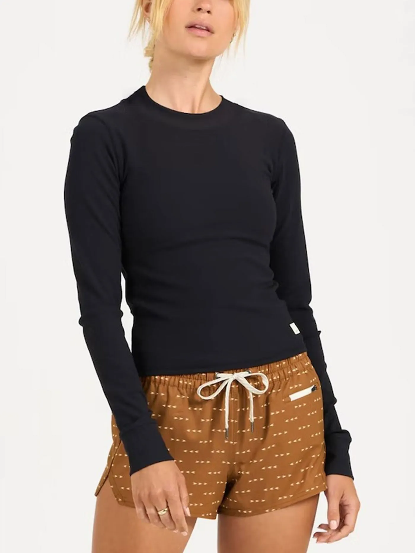 Mudra Fitted Long Sleeve T-Shirt