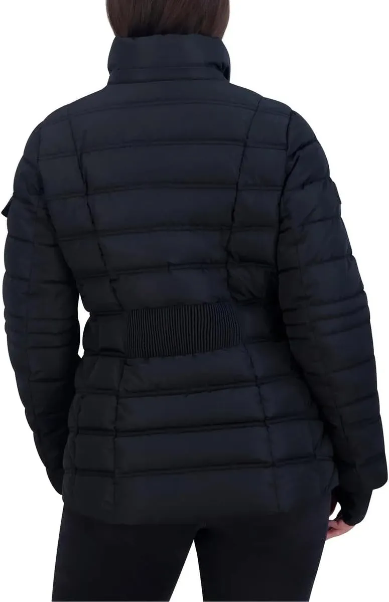 Nautica Ladies' Puffer Water Resistant with Faux Fur Hood