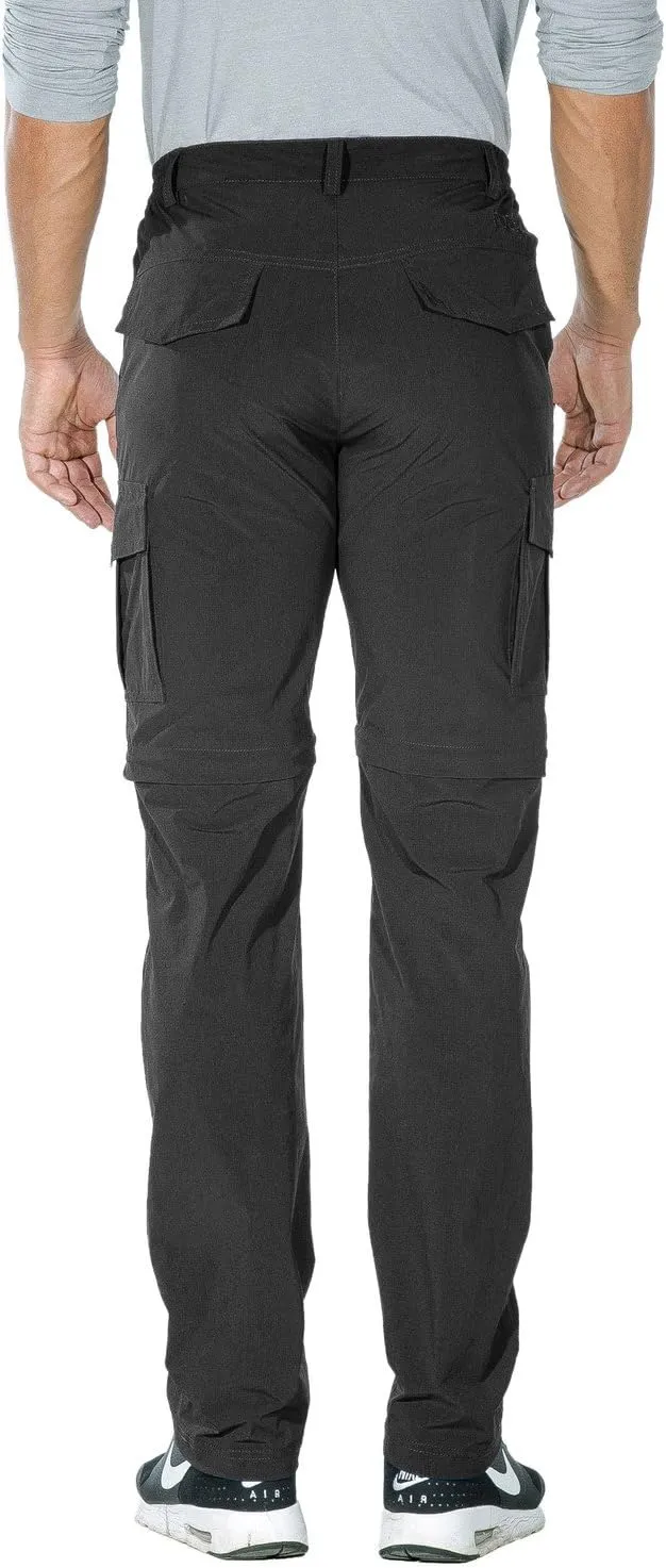 Nonwe Men's Outdoor Quick Dry Water-Resistant Hiking Pants with Drawstring Hem