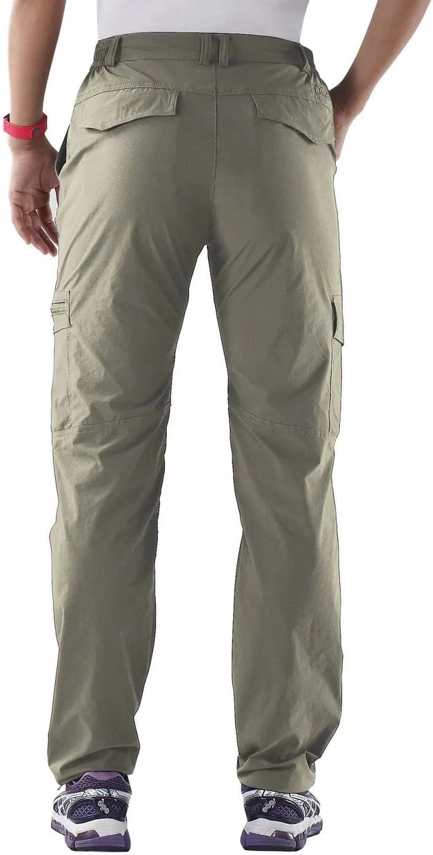 Nonwe Women's Outdoor Water-Resistant Quick Drying Lightweight Cargo Pants
