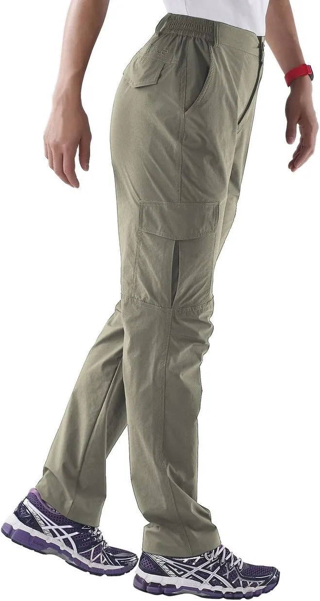 Nonwe Women's Outdoor Water-Resistant Quick Drying Lightweight Cargo Pants