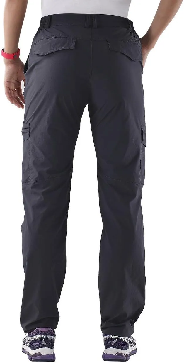 Nonwe Women's Outdoor Water-Resistant Quick Drying Lightweight Cargo Pants