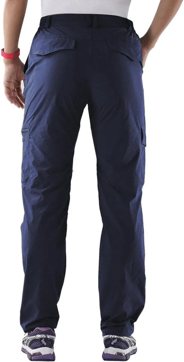 Nonwe Women's Outdoor Water-Resistant Quick Drying Lightweight Cargo Pants
