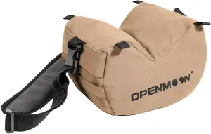 OPENMOON Camera Support Saddle Saddlebags Heavy-Duty Water-Resistant Canvas (Brown, S)