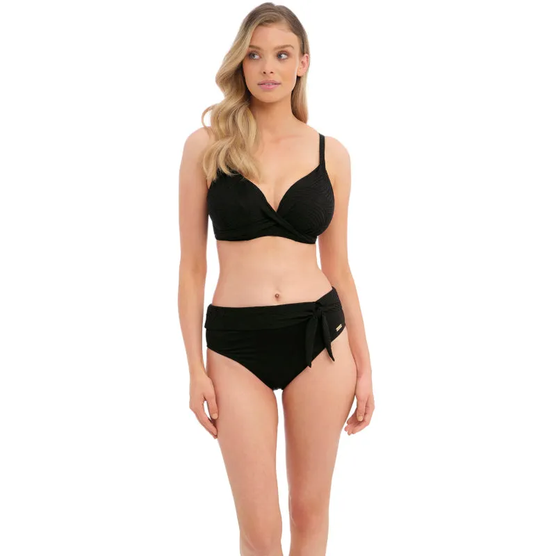 Ottawa Plunge Bikini Top Black - Fantasie Swim