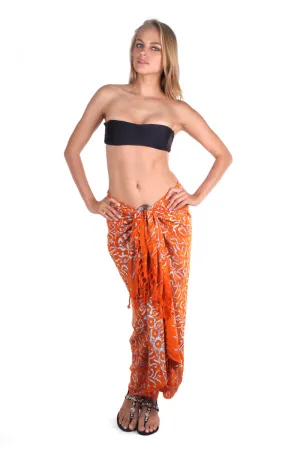 Pareo Sarong Orange wholesale is available