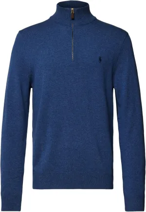 POLO RALPH LAUREN Men's Quarter-Zip Wool Blend Sweater