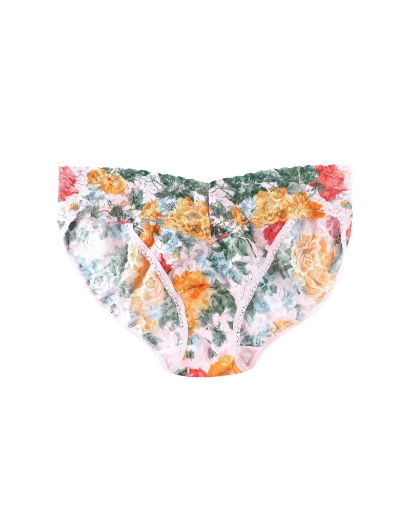 PR482374 Lost Promises Printed Lace V-Kini