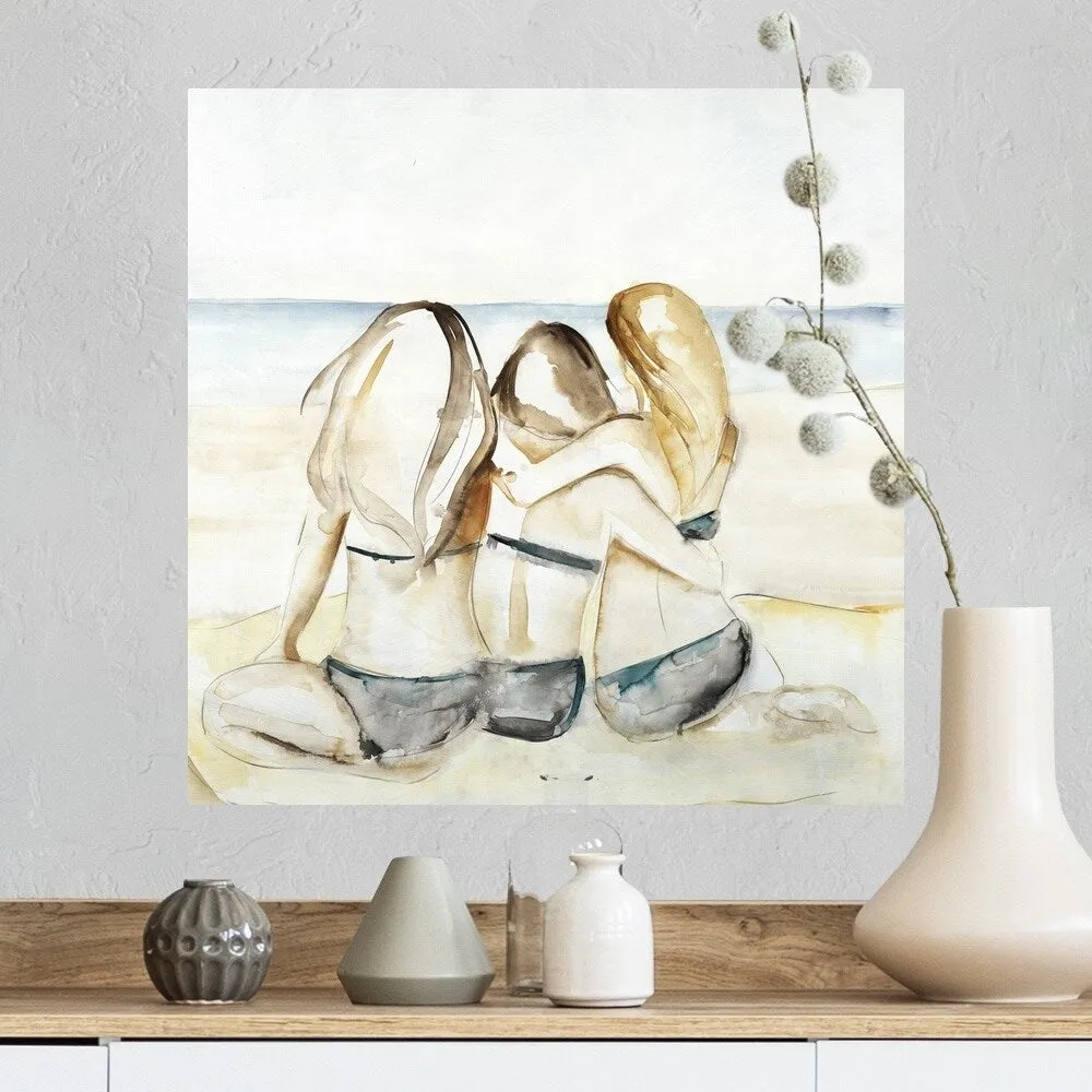 "BFF Beach Day" Poster Print