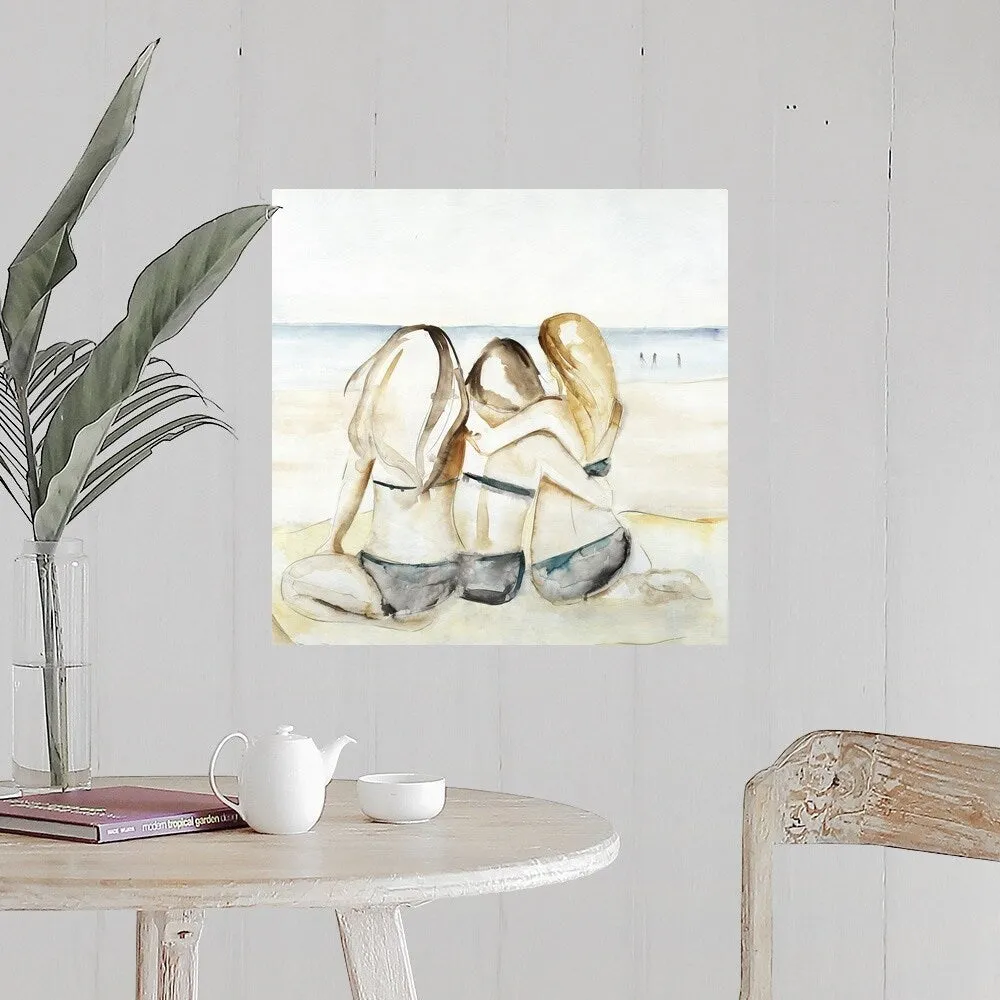 "BFF Beach Day" Poster Print