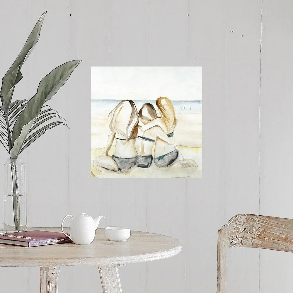 "BFF Beach Day" Poster Print