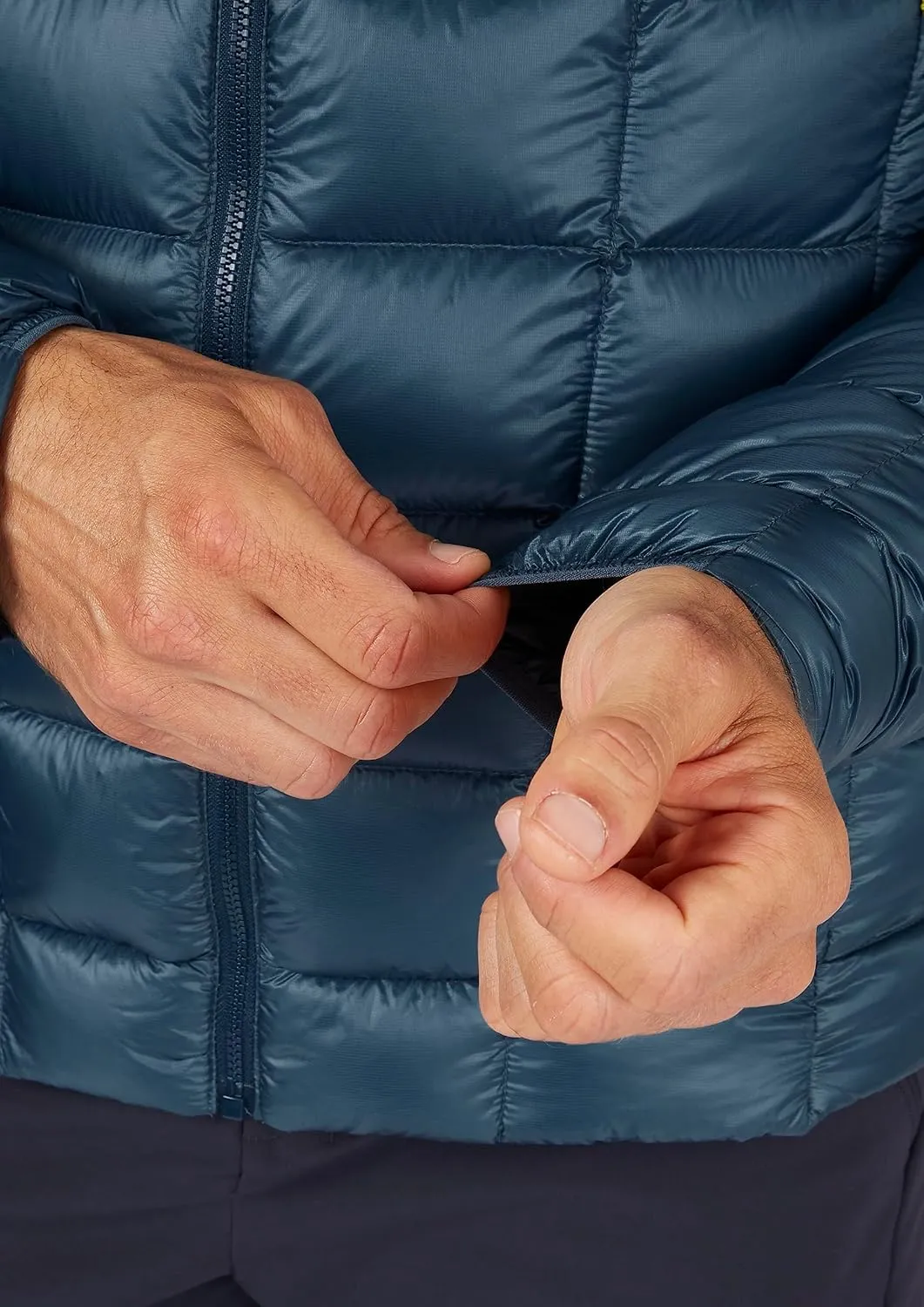 Rab Mens Mythic G Down Jacket Lightweight Insulated Coat for Hiking, Skiing, & Mountaineering