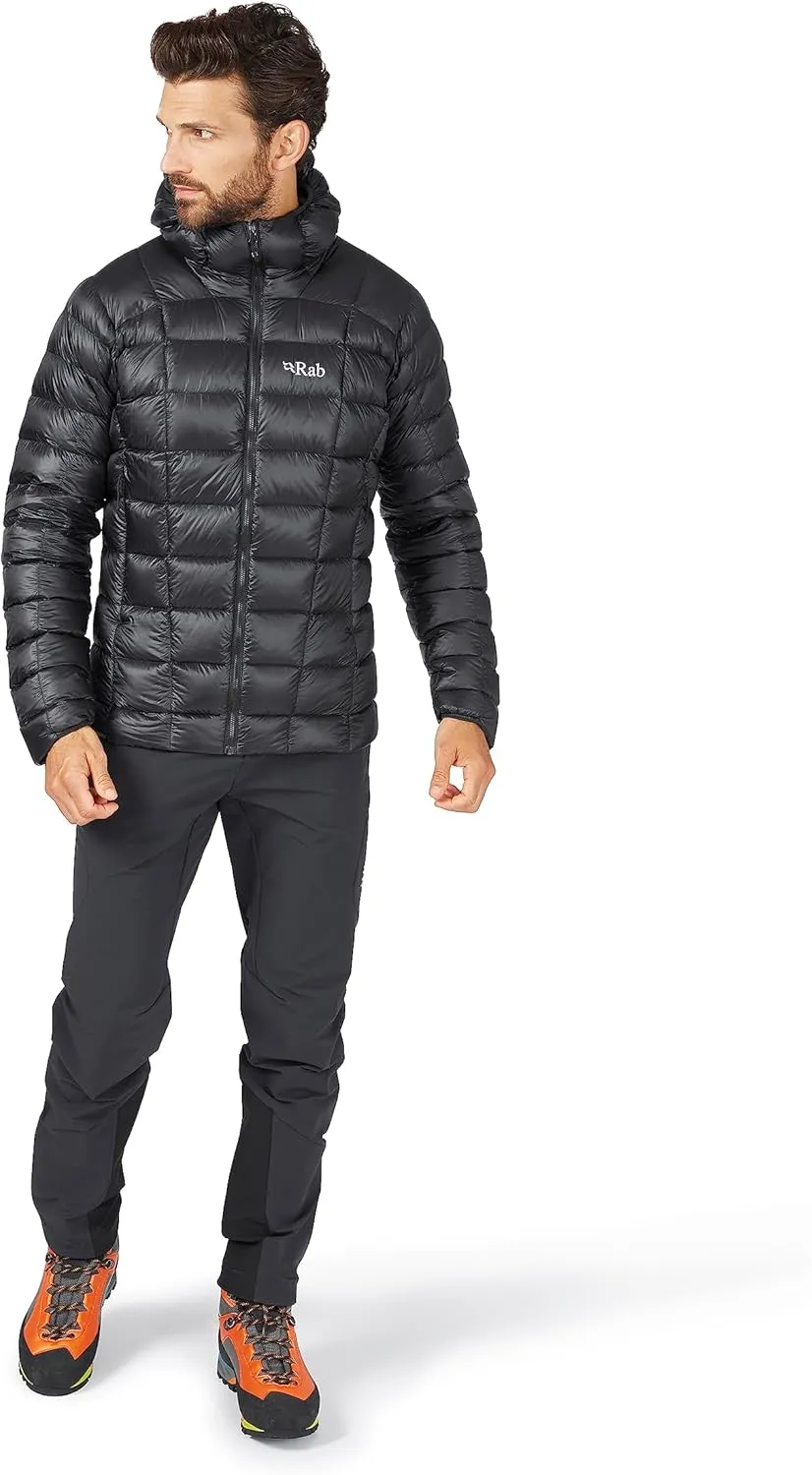 Rab Mens Mythic G Down Jacket Lightweight Insulated Coat for Hiking, Skiing, & Mountaineering