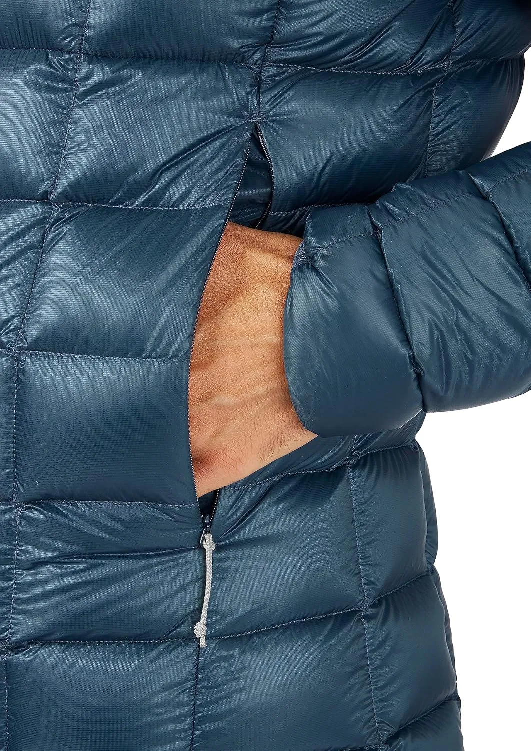Rab Mens Mythic G Down Jacket Lightweight Insulated Coat for Hiking, Skiing, & Mountaineering