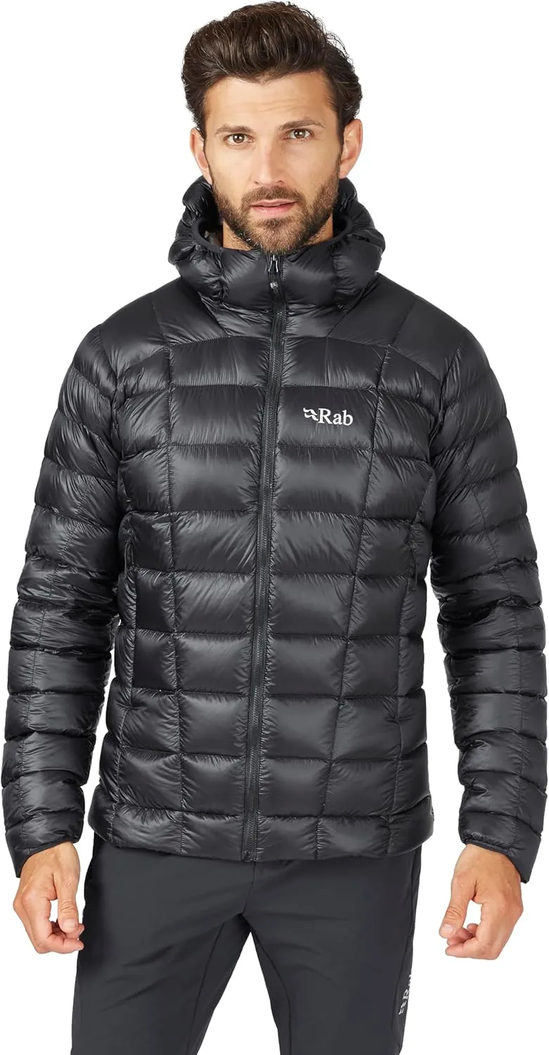 Rab Mens Mythic G Down Jacket Lightweight Insulated Coat for Hiking, Skiing, & Mountaineering
