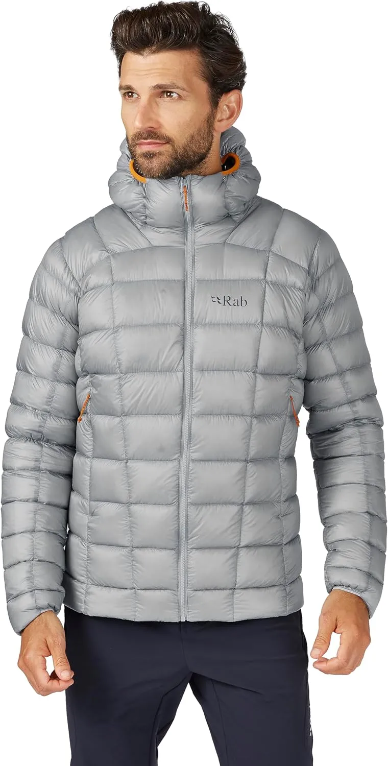 Rab Mens Mythic G Down Jacket Lightweight Insulated Coat for Hiking, Skiing, & Mountaineering