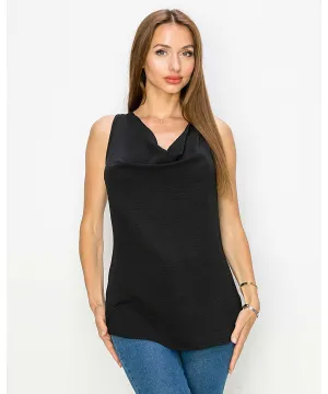 Racerback Cowl Neck Top