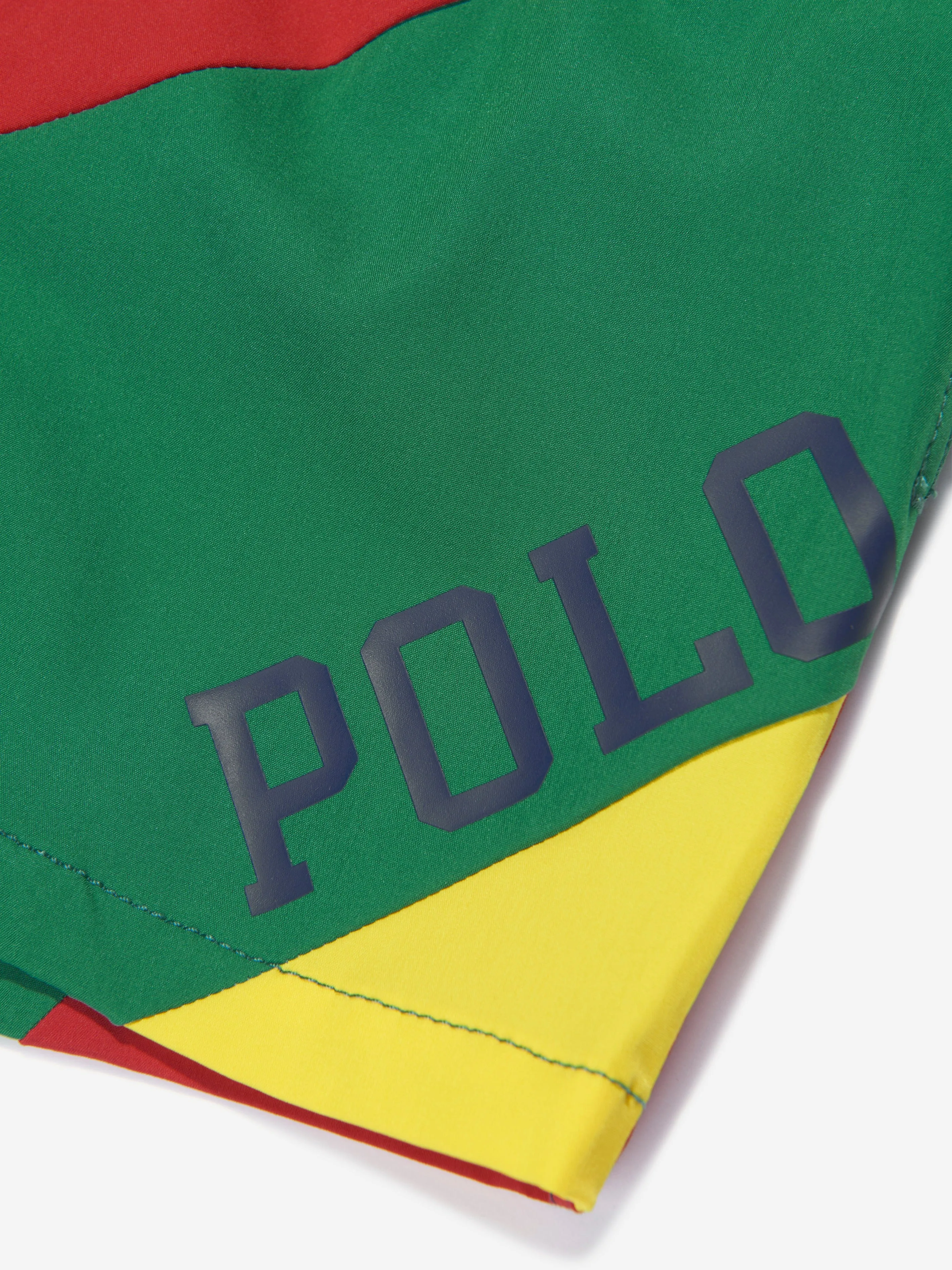 Ralph Lauren Boys Colourblock Polo Swim Shorts in Multicolour