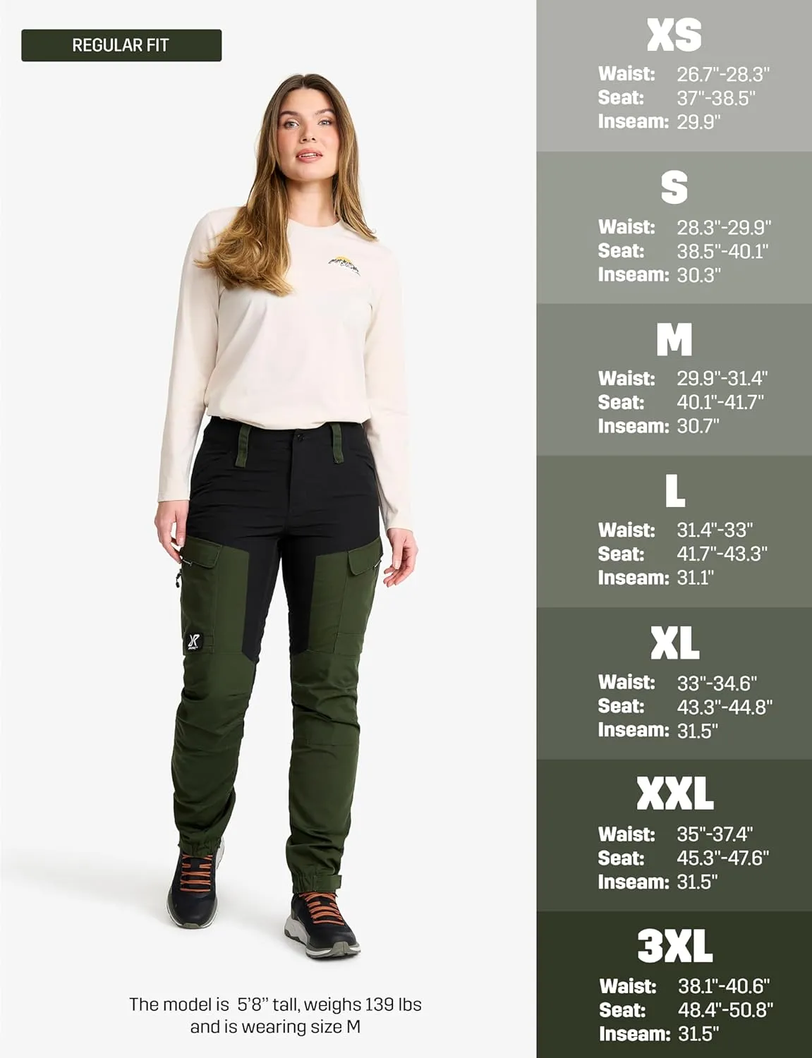 RevolutionRace Women's GP Pants, Durable Pants for All Outdoor Activities