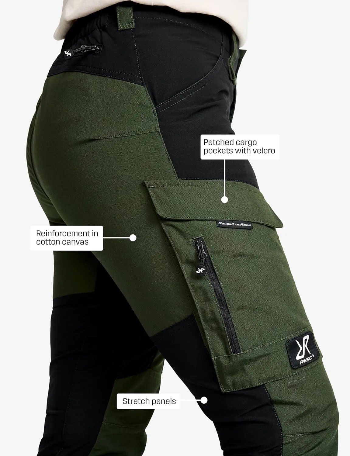 RevolutionRace Women's GP Pants, Durable Pants for All Outdoor Activities