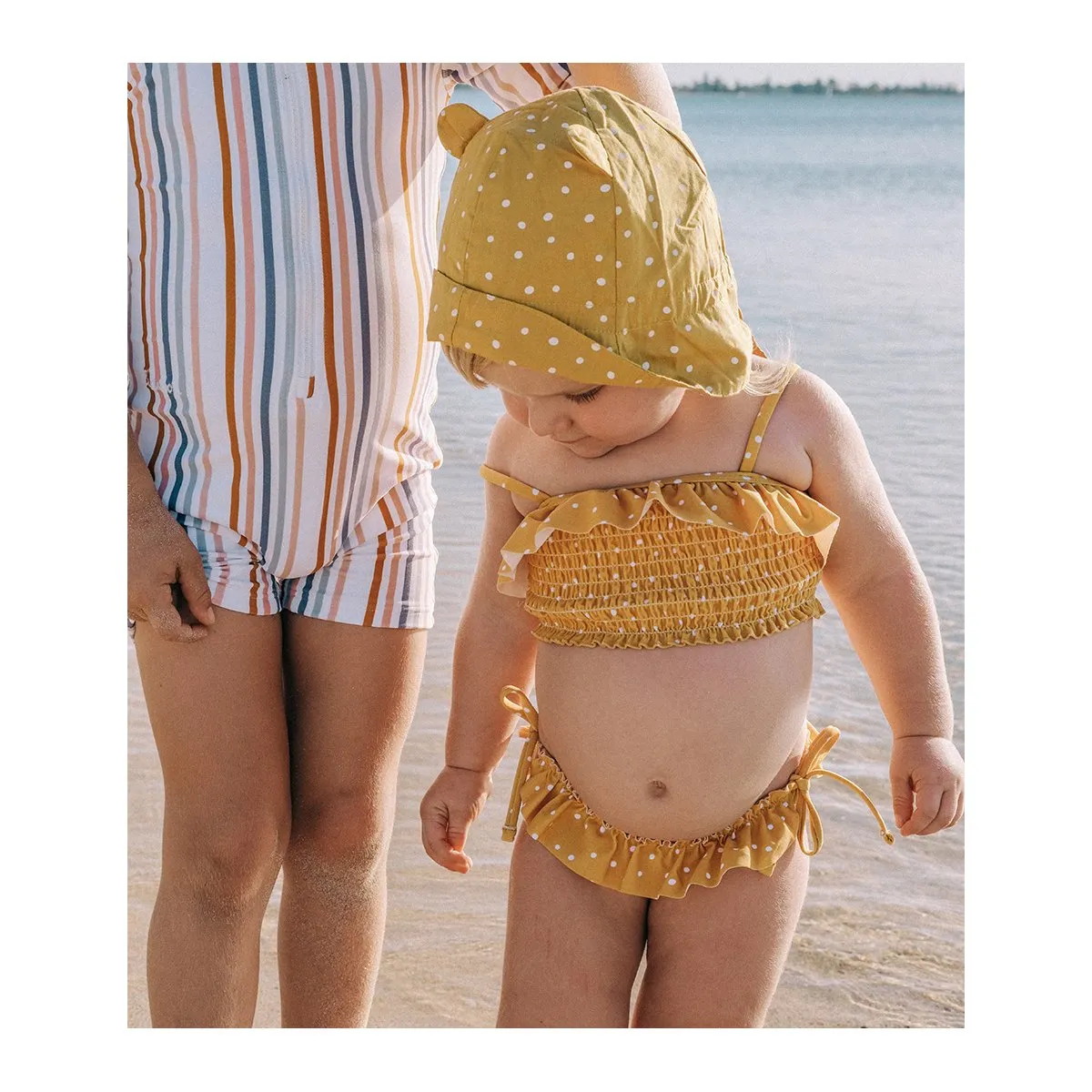 Riley Bikini Set - Confetti yellow mellow