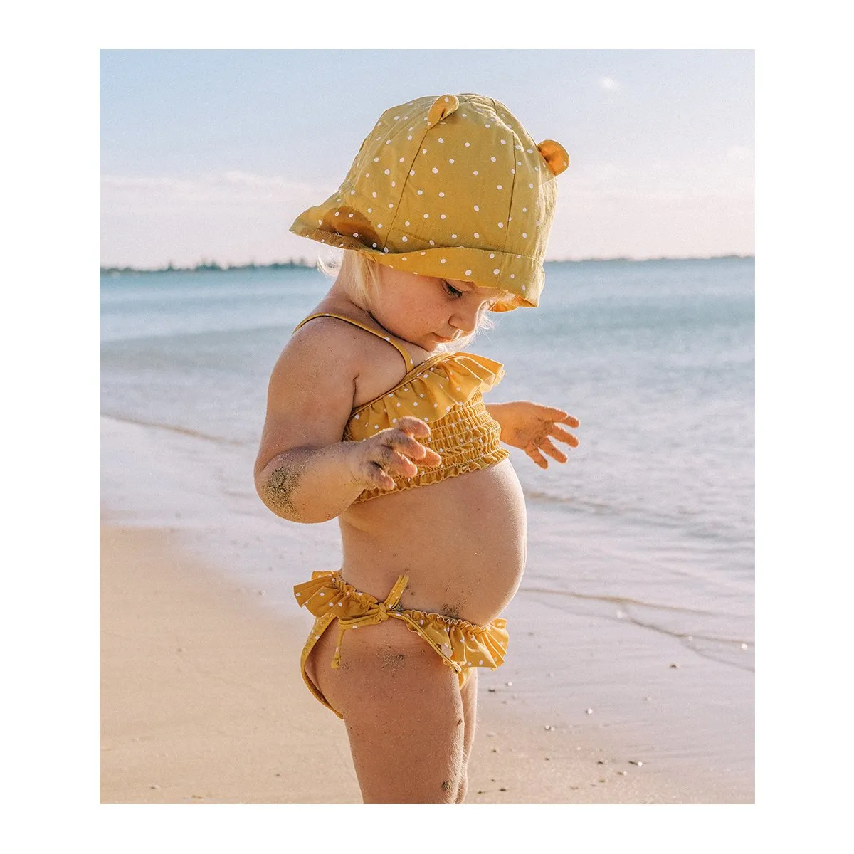 Riley Bikini Set - Confetti yellow mellow