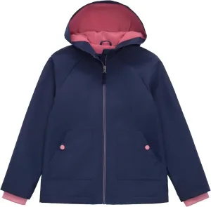Rokka&Rolla Girls' Water-Resistant Fleece Lined Windbreaker Ripstop Transitional Jacket