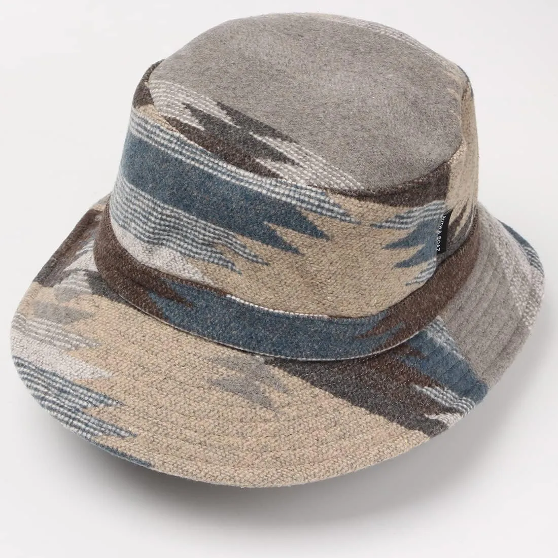 Ruth&Boaz Unisex Outdoor Wool Blend Bucket Hat Ethnic Inca Pattern