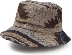 Ruth&Boaz Unisex Outdoor Wool Blend Bucket Hat Ethnic Inca Pattern