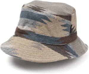 Ruth&Boaz Unisex Outdoor Wool Blend Bucket Hat Ethnic Inca Pattern