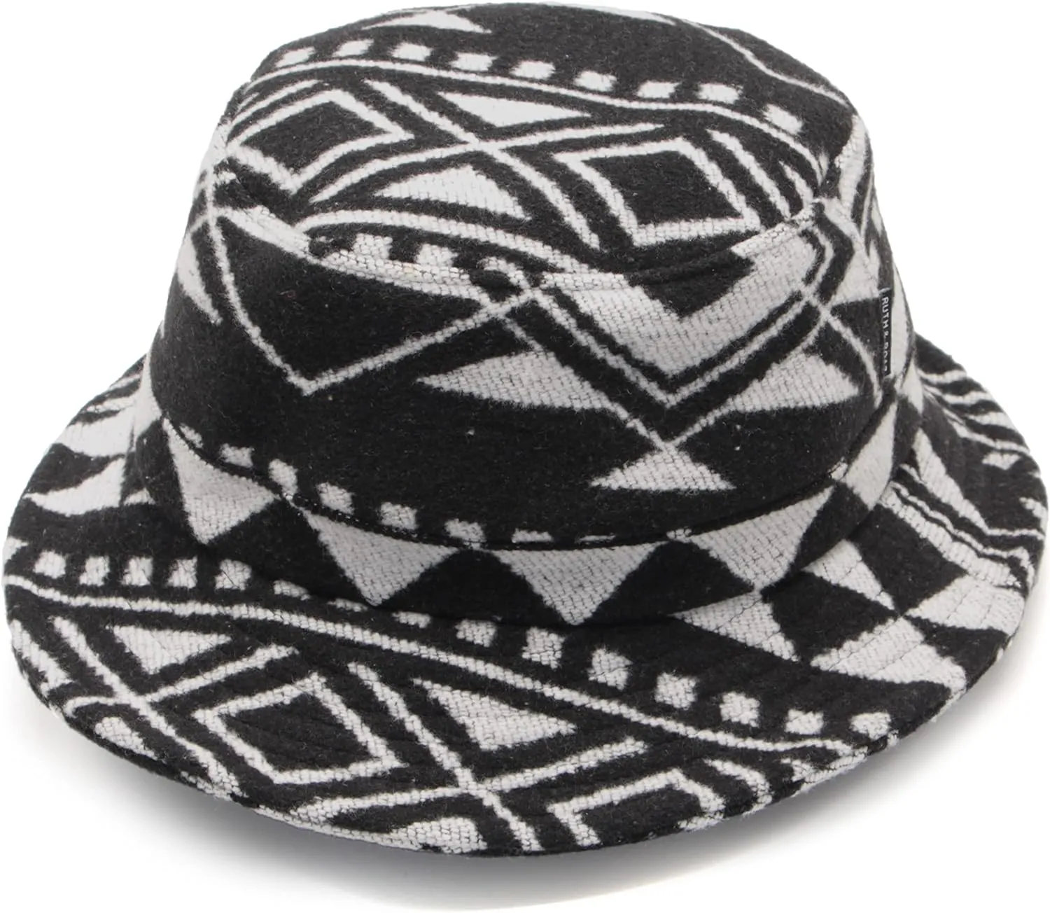 Ruth&Boaz Unisex Outdoor Wool Blend Bucket Hat Ethnic Inca Pattern